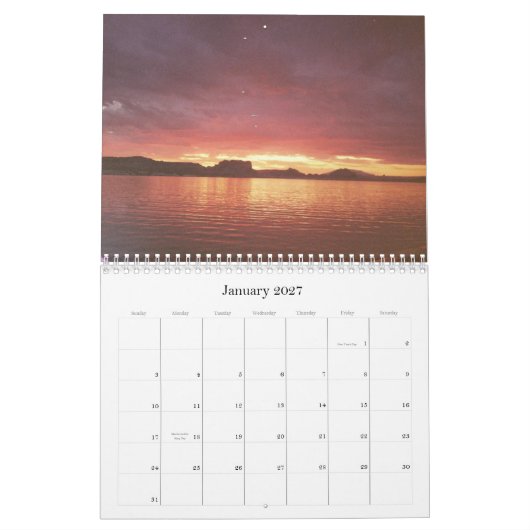 Calendrier photographique (Jan 2027)