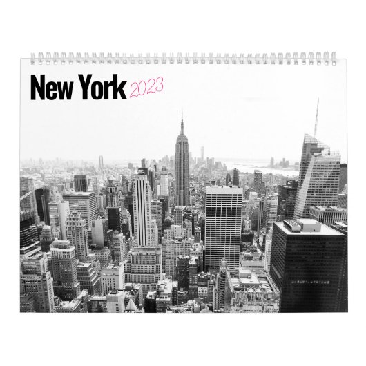 Calendrier photographique 2023 New York (Protection)