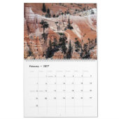 Calendrier photographique de Bryce Canyon 2026 sur (Feb 2027)