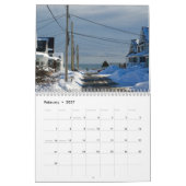 Calendrier photographique de Higgins Beach Maine 2 (Feb 2027)