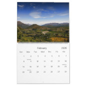 Calendrier photographique de la Nouvelle-Zélande S (Feb 2026)