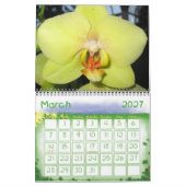 Calendrier photographique des orchidées (Mar 2027)