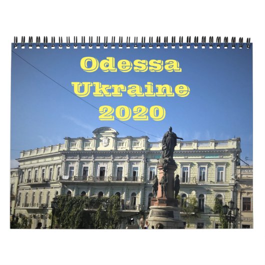 Calendrier photographique d'Odessa Ukraine (Protection)