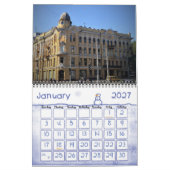 Calendrier photographique d'Odessa Ukraine (Jan 2027)
