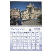 Calendrier photographique d'Odessa Ukraine (Feb 2027)