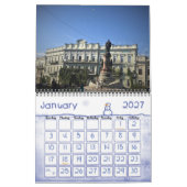 Calendrier photographique d'Odessa Ukraine (Jan 2027)