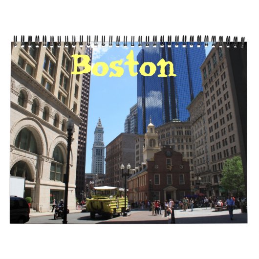 Calendrier photographique du Massachusetts de Bost (Protection)