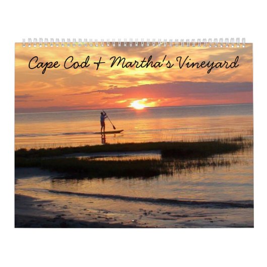 Calendrier Photos de Cape Cod et Martha's Vineyard (Protection)