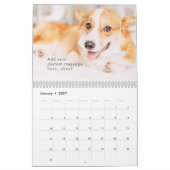 Calendrier Photos de Chiens de Corgi Funny mignons (Jan 2027)