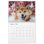 Calendrier Photos de chiens mignons modernes 2024 (Feb 2027)