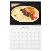 Calendrier Photos de cuisine faites maison (Mar 2027)