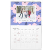 Calendrier Photos de famille 2024 Frontière florale (Feb 2026)
