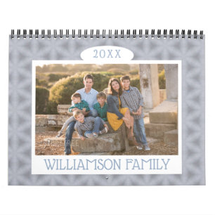 Calendrier Photos de famille 2027 Motifs saisonniers