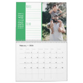 Calendrier Photos de famille lumineuses et amusantes. Notes e (Feb 2026)