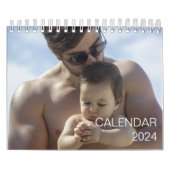 Calendrier Photos de famille modernes et branchées 2024 Calen (Protection)