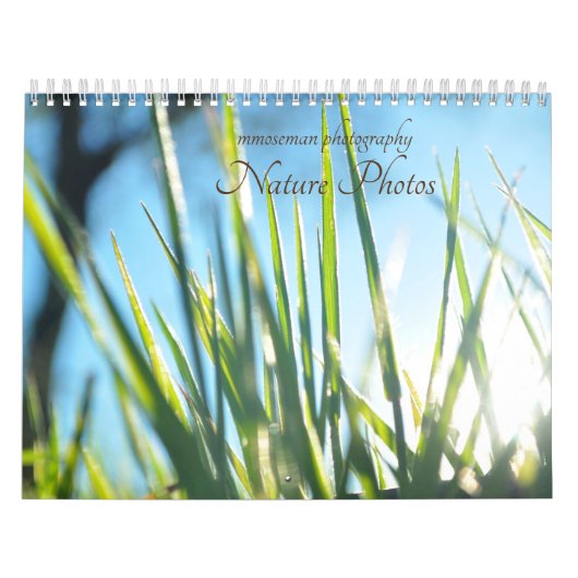Calendrier Photos de la nature (Protection)