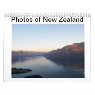 Calendrier Photos de la Nouvelle Zélande