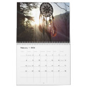 Calendrier Photos de la tribu des Boho Dreamcatcher (Feb 2026)