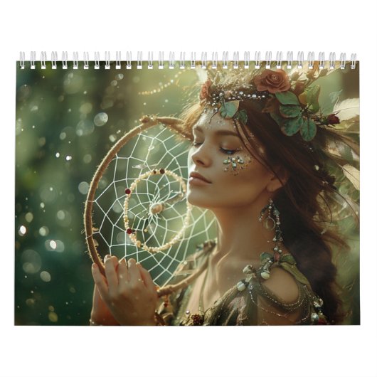 Calendrier Photos de la tribu des Boho Dreamcatcher (Protection)