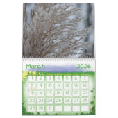 Calendrier Photos de nature (Mar 2026)