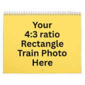 Calendrier Photos de votre train 12 mois (Protection)