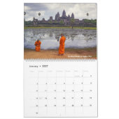 Calendrier Photos du Cambodge Coloré (Jan 2027)