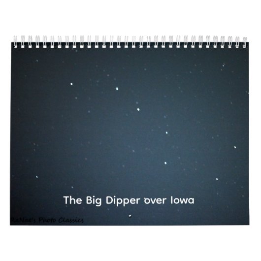 Calendrier Photos of the Sky /Two Page MediumCalendar, White (Protection)