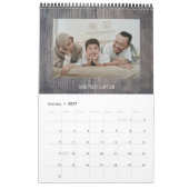 Calendrier Photos Rustiques (Jan 2027)
