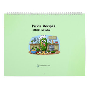 Calendrier Pickle 2026 avec Recettes