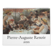 Calendrier Pierre-Auguste Renoir Impressionnisme (Protection)