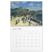 Calendrier Pierre-Auguste Renoir Impressionnisme (Jan 2026)