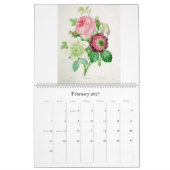 Calendrier Pierre-Joseph Redouté (Feb 2027)