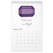 Calendrier Pierres précieuses (Feb 2027)