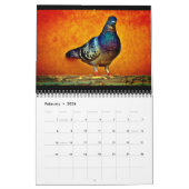 Calendrier Pigeons Extraordinaires (Feb 2026)