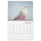 Calendrier Pigeons paisibles et colombes élégantes Nature ins (Feb 2026)