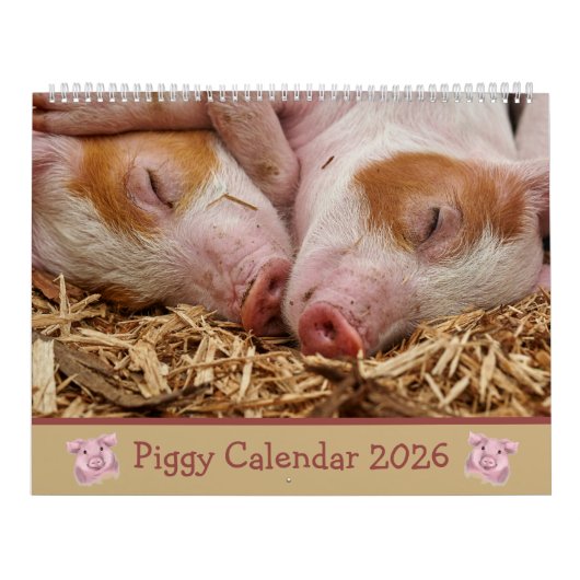 Calendrier Piggy 2024 (Protection)