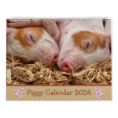 Calendrier Piggy 2024 (Protection)
