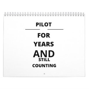 CALENDRIER PILOTE PENDANT DES ANNÉES ET TOUJOURS COMPTABLE
