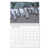 Calendrier Pingouin (Mar 2027)