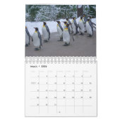 Calendrier Pingouin (Mar 2026)