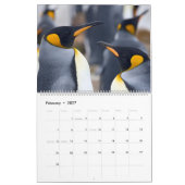 Calendrier Pingouins (Feb 2027)
