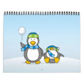 Calendrier Pingouins à neige (Protection)