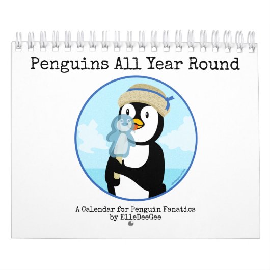 Calendrier Pingouins toute l'année (Protection)