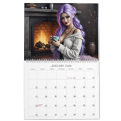 Calendrier Pinup de collection Ivy et Bat Holiday (Jan 2026)