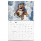 Calendrier PitBull Puppy Chien Love Pit Bulles (Feb 2026)