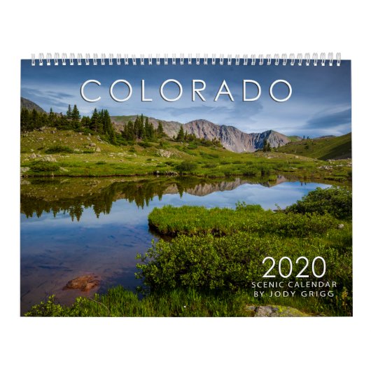 Calendrier Pittoresque COLORADO 2020 (Protection)