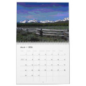 Calendrier pittoresque Idaho artistique 2018 (Mar 2026)