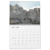 Calendrier pittoresque inspiré de l'Amérique (Mar 2027)