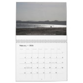 Calendrier Pittoresque pour l'Écosse et l'Angleter (Feb 2026)