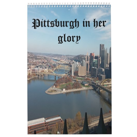 Calendrier Pittsburgh dans sa gloire (Protection)